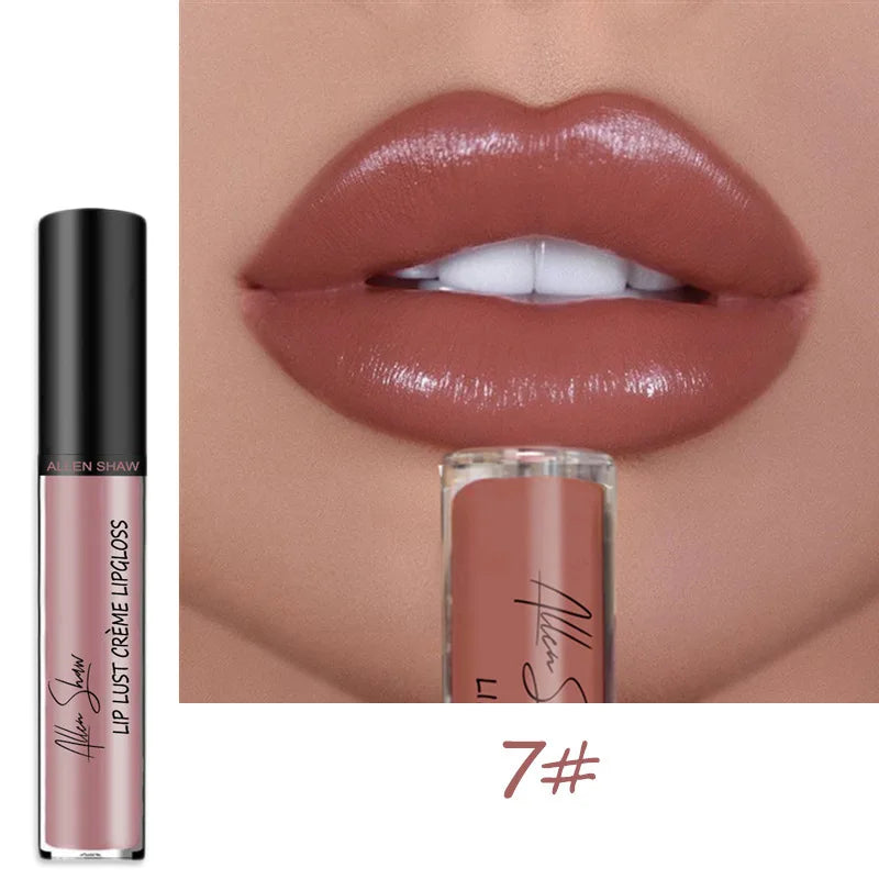 12 Colors Sexy Women Lipstick Waterproof Long Lasting Moist Lip Gloss - LIPOXI