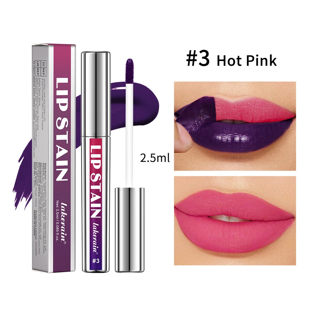 Lip Stain Peel Off Korean Matte Lip Tint Liquid Lipstick - LIPOXI