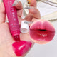 Pink Moisturizing Lip Gloss Soft Tube Plumping Balm Oil