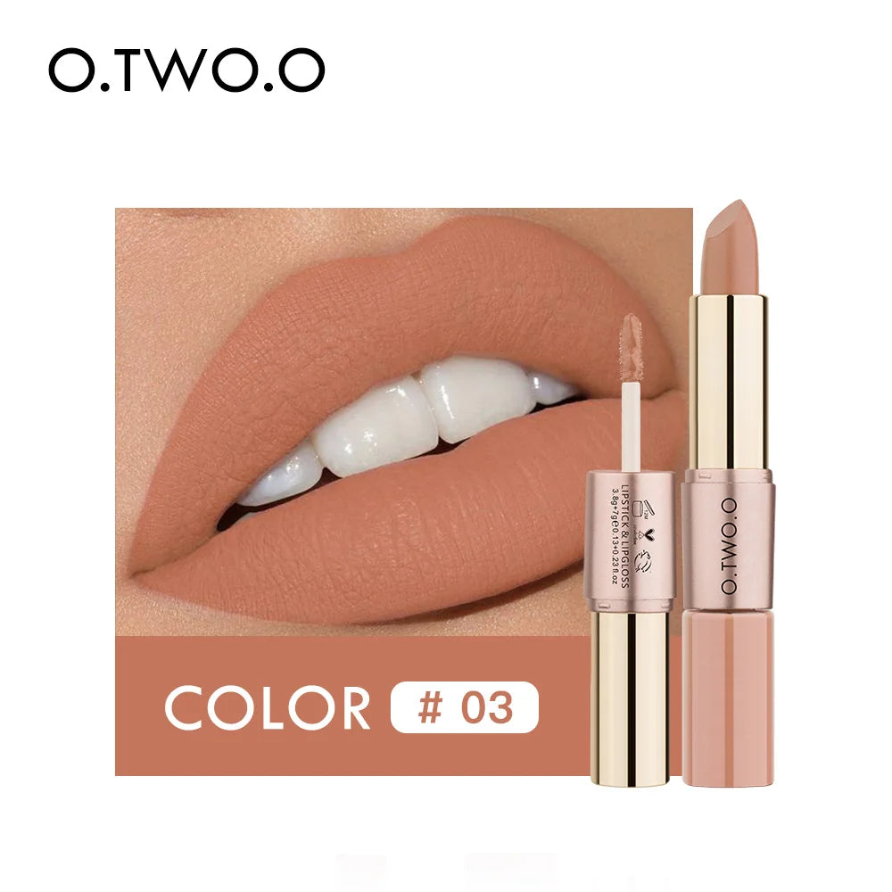 O.TWO.O Dual-Effect Lipstick - LIPOXI