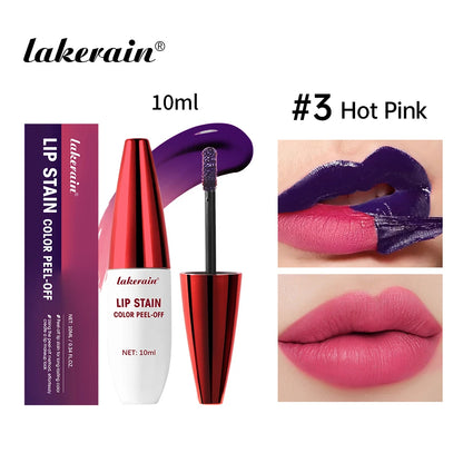 Peel Off Matte Lipstick for Lips Stick 24 Hours Waterproof - LIPOXI