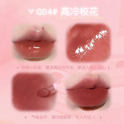 GOGO TALES Double Lip Gloss Vegan Nude Korean Lipstick - LIPOXI