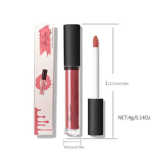 12 Colors Sexy Women Lipstick Waterproof Long Lasting Moist Lip Gloss - LIPOXI