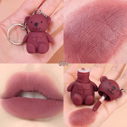 Cute Bear Lip Mud Gloss - LIPOXI