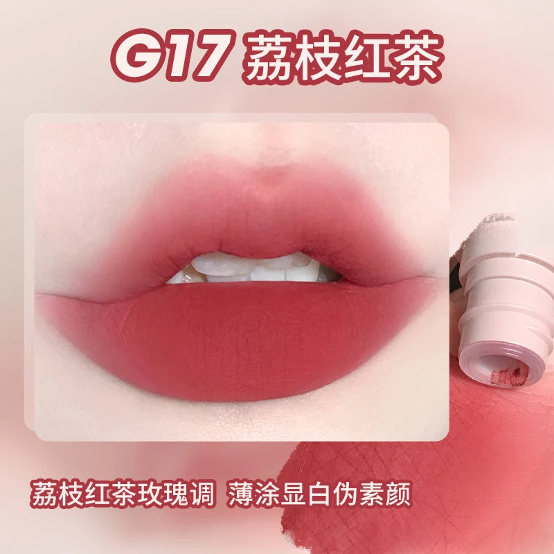 GOGOTALES Collection Lip Clay Nude Serious Color Velvet Matte - LIPOXI