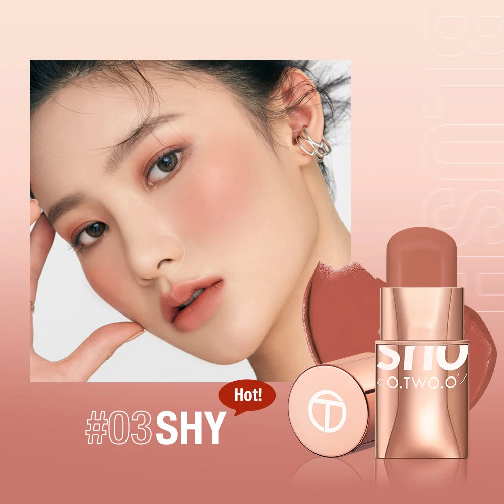 Versatile O.TWO.O 3-in-1 Lipstick Blush Stick - LIPOXI