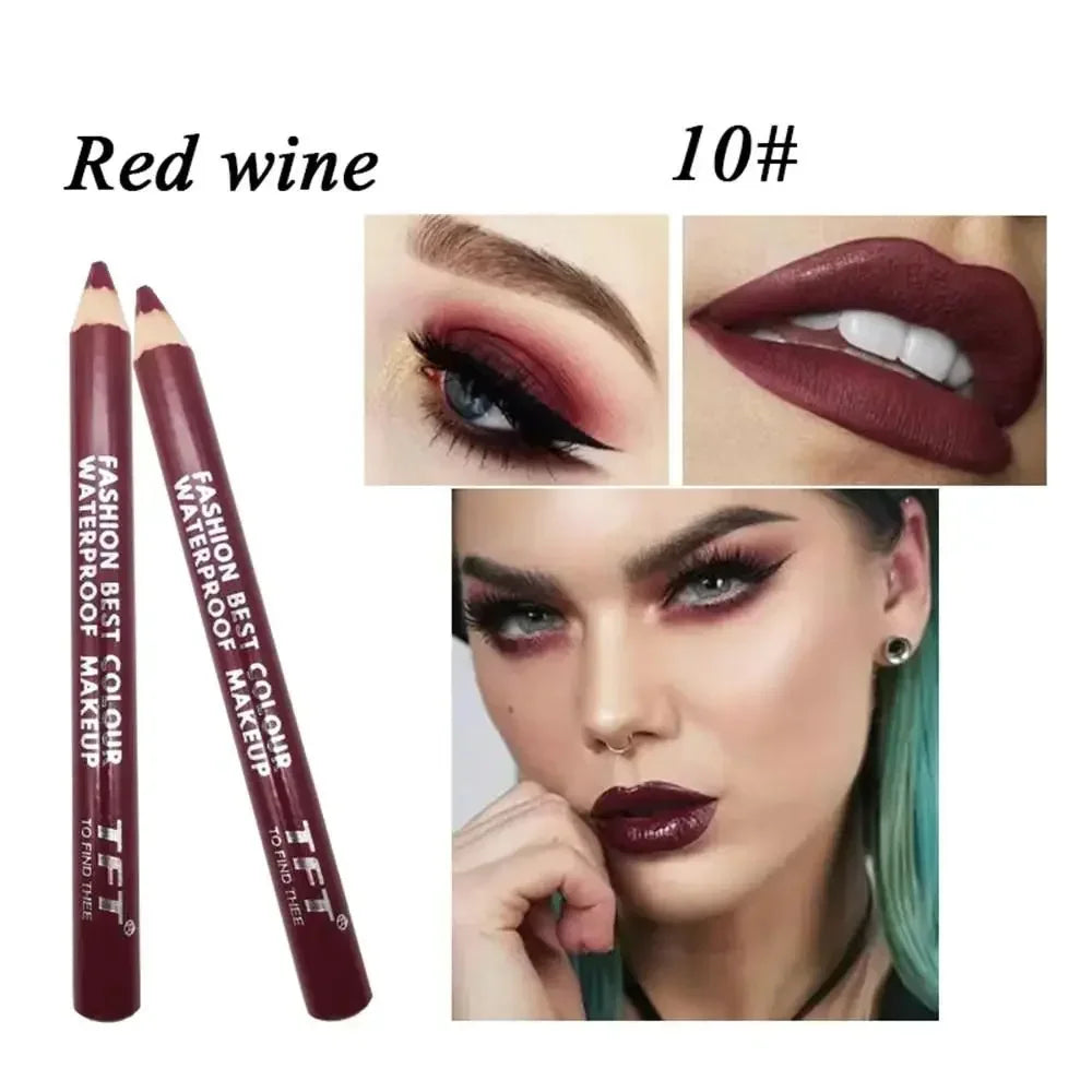 9-Color Matte Lipstick Pen