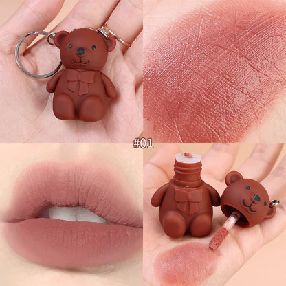 Cute Bear Lip Mud Gloss - LIPOXI