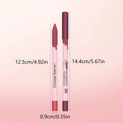 12 Colors/Box Matte Lip Liner Set Waterproof Long Lasting - LIPOXI