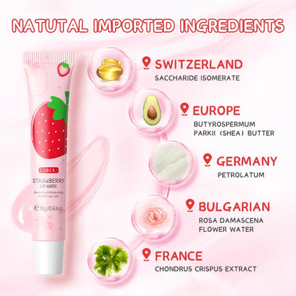 LAIKOU Strawberry Lip Mask - LIPOXI