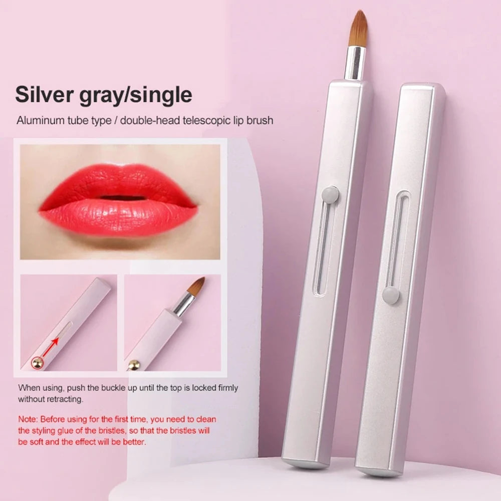 Portable Retractable Lip Brush - LIPOXI