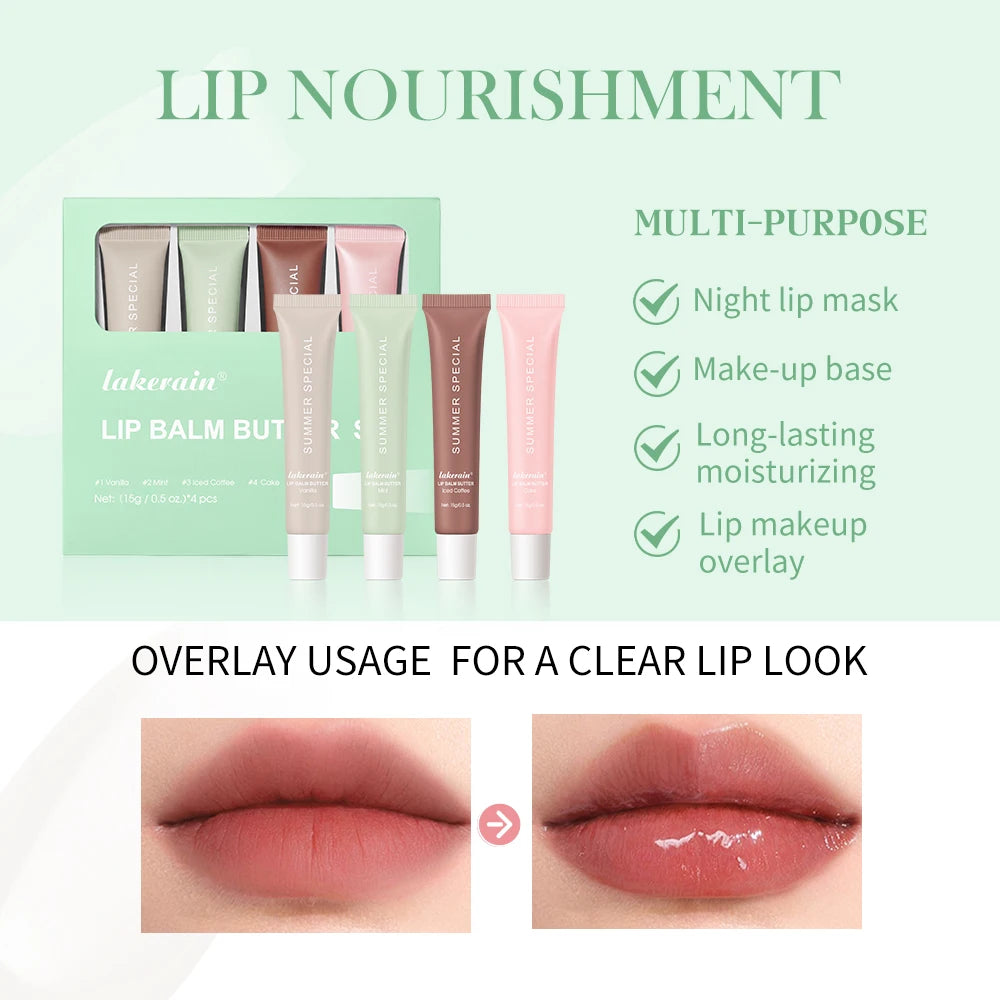 Long Lasting Lipsgloss Summer Lip Gloss Pack Set Cosmetics - LIPOXI