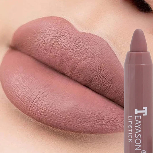 12 Colors Sexy Matte Lipstick Waterproof Long Lasting Makeup - LIPOXI