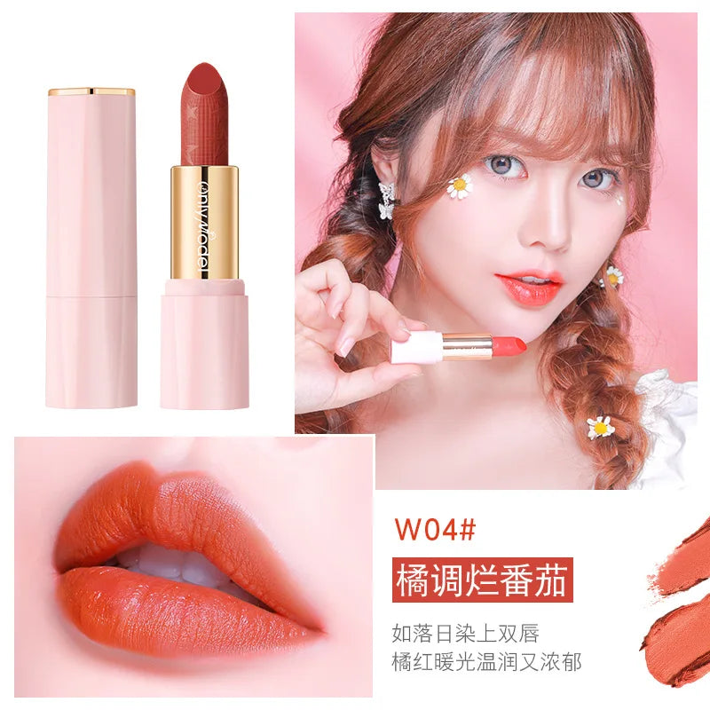 Orange Velvet Matte Lipstick - LIPOXI