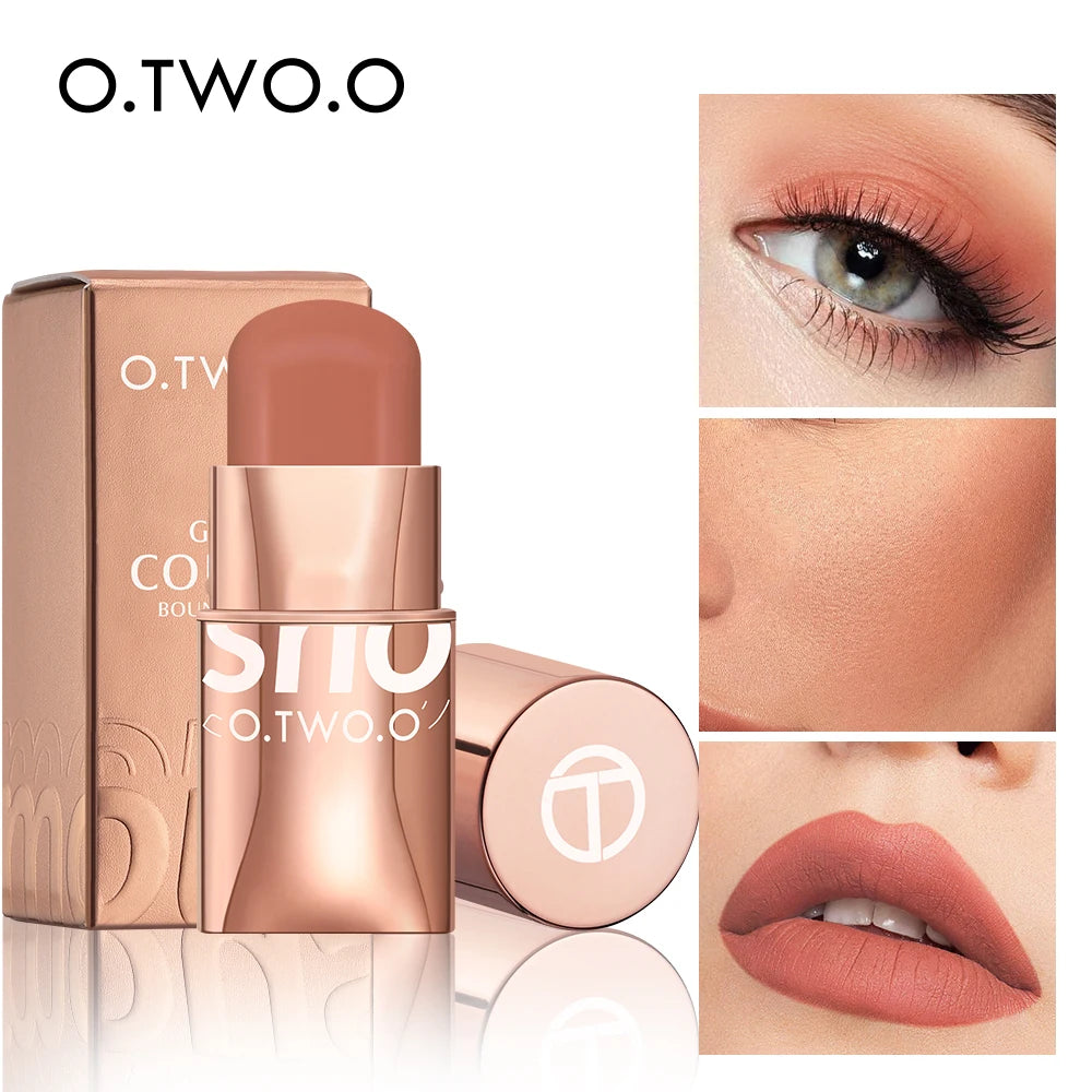 Versatile O.TWO.O 3-in-1 Lipstick Blush Stick - LIPOXI