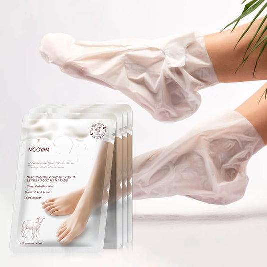 Nourishing Goat Milk Foot Peel Masks - LIPOXI