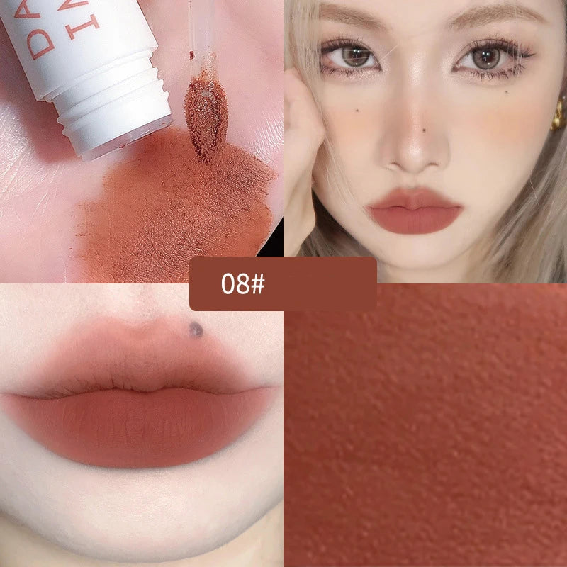 Lip Mud - Silky Peach Pink Gloss - LIPOXI