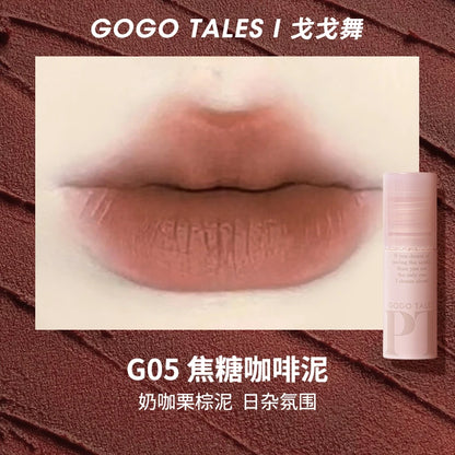 GOGOTALES Collection Lip Clay Nude Serious Color Velvet Matte - LIPOXI