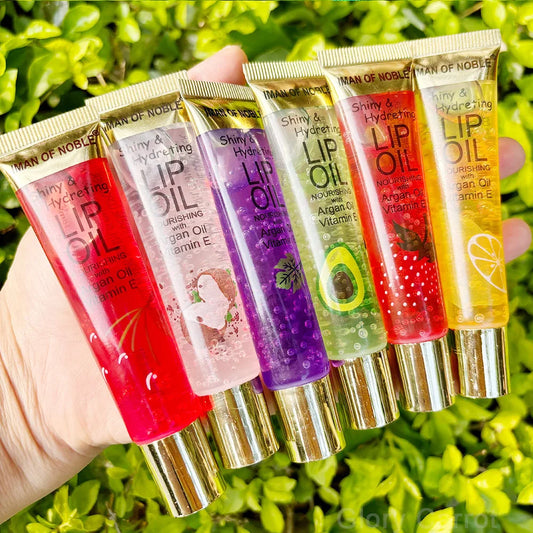 Kawaii Fruit Flavored Lip Gloss Set - LIPOXI