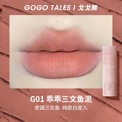 GOGOTALES Collection Lip Clay Nude Serious Color Velvet Matte - LIPOXI