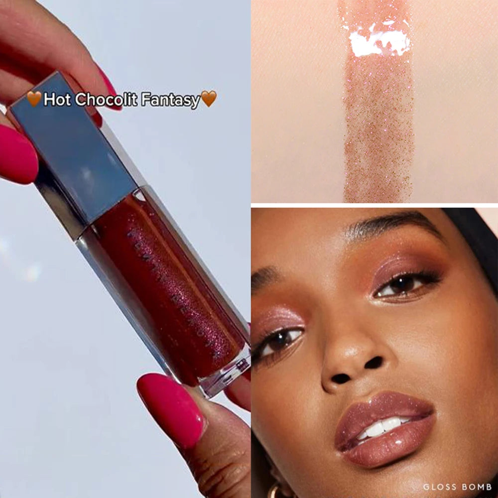 FB Gloss Bomb Cream Color Drip Lip Cream and Heat 9ml - LIPOXI