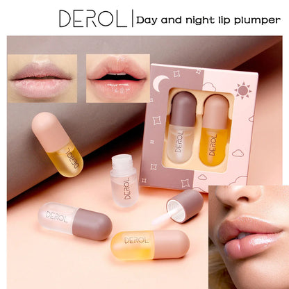 DEROL Ginger Extract Peppermint Lip Plumper Long-lasting Makeup - LIPOXI