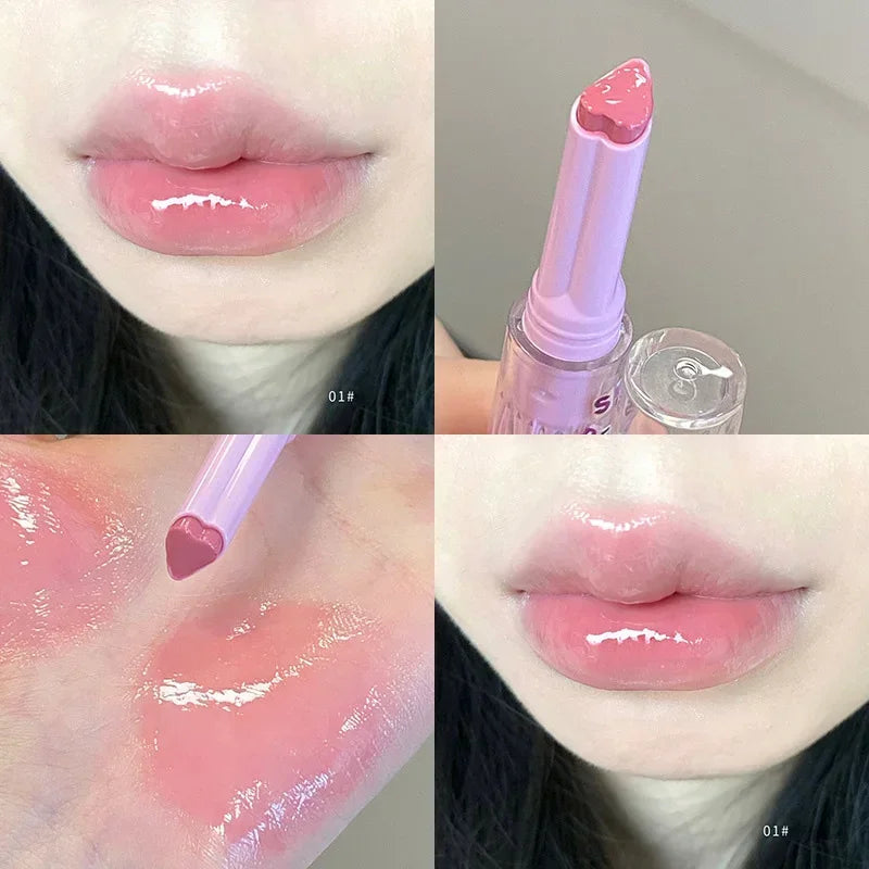 Jelly Clear Solid Lip Gloss Waterproof Lasting Makeup Pen - LIPOXI