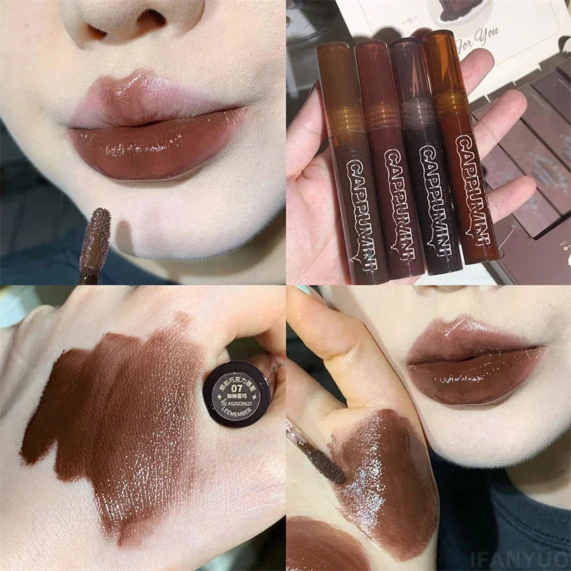 Lava Chocolate Lip Gloss - LIPOXI