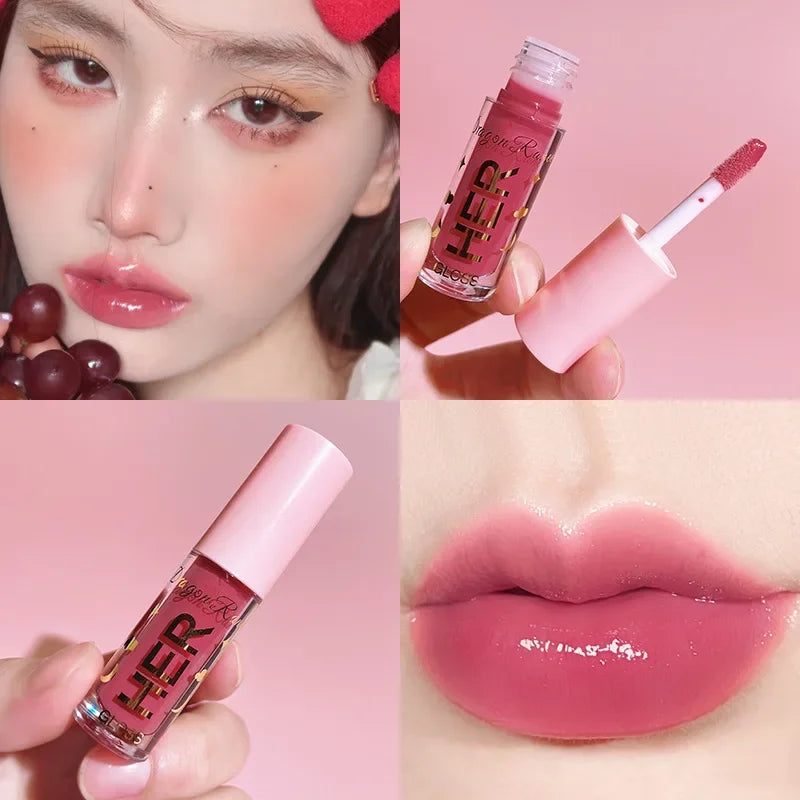 Moisturizing Glitter Lip Gloss Long Lasting Sexy Plumper - LIPOXI