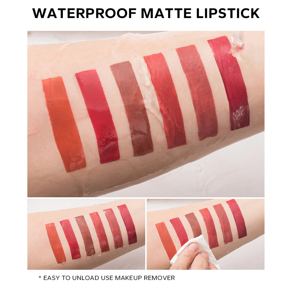 BEAUTY GLAZED Luxe Matte Waterproof Lipstick - LIPOXI