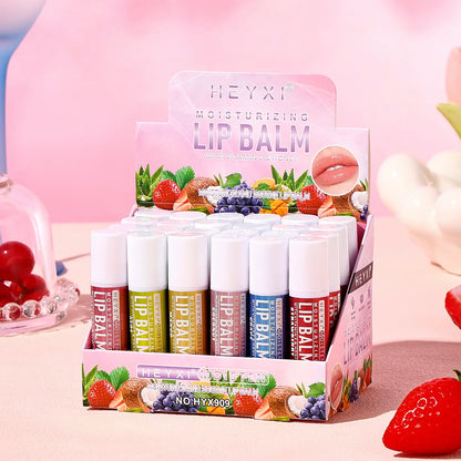 Natural Fruit Lip Balm Set - LIPOXI