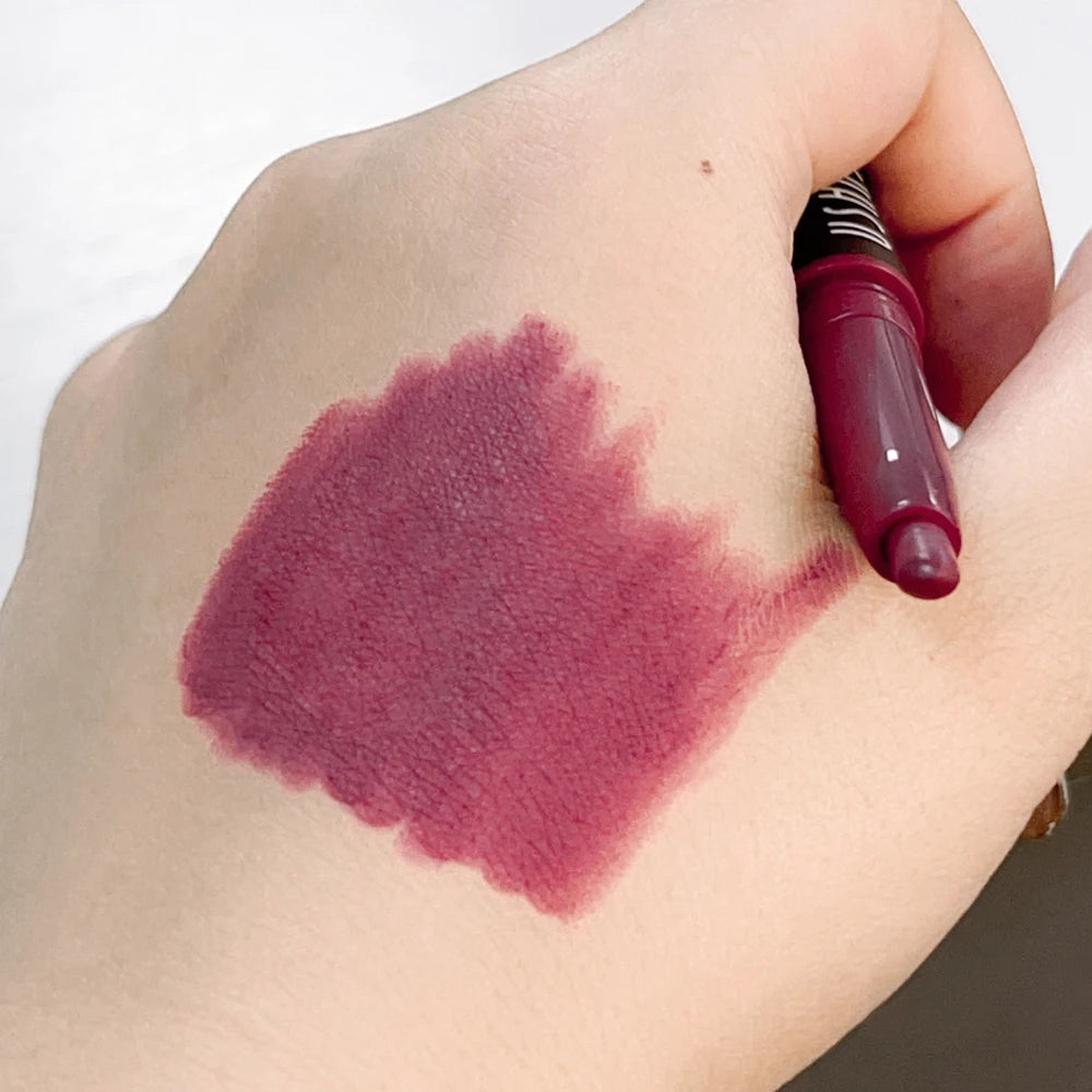 Sexy Nude Lipstick Lipliner Waterproof Matte Crayon Makeup - LIPOXI