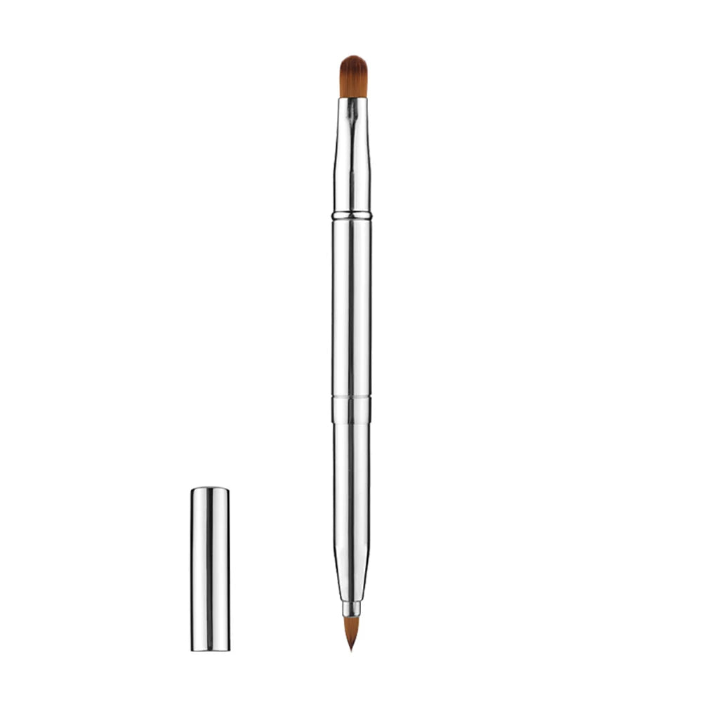 Dual-Use Retractable Lip & Eye Makeup Brush