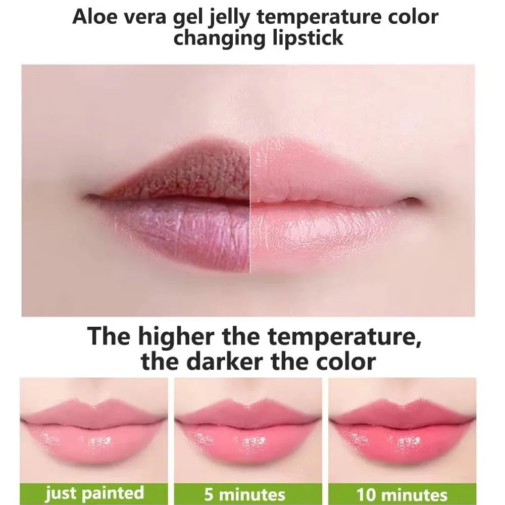 Aloe Vera Hydrating Color Change Lip Balm - LIPOXI