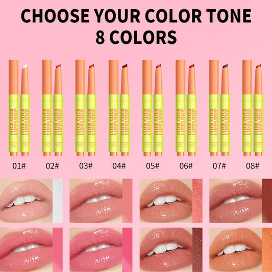 8Color JOLLY JOJO Moisturizing Lipstick for All Day Wear - LIPOXI