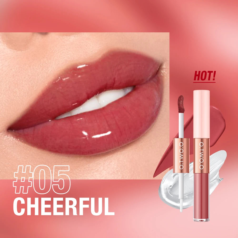 O.TWO.O Dual-Action Matte Lip Coat - LIPOXI