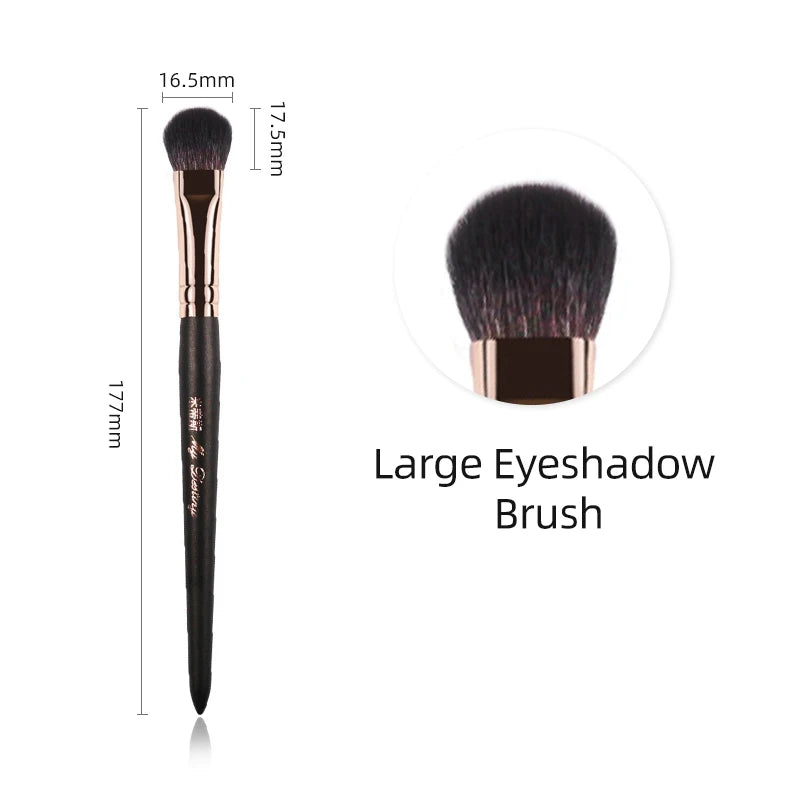 Makeup Brush Set for Flawless Eye & Lip Looks - LIPOXI