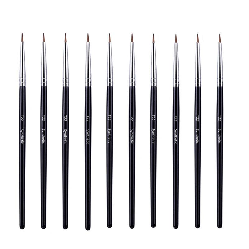 Eyebrow & Eyeliner Brushes Set - LIPOXI