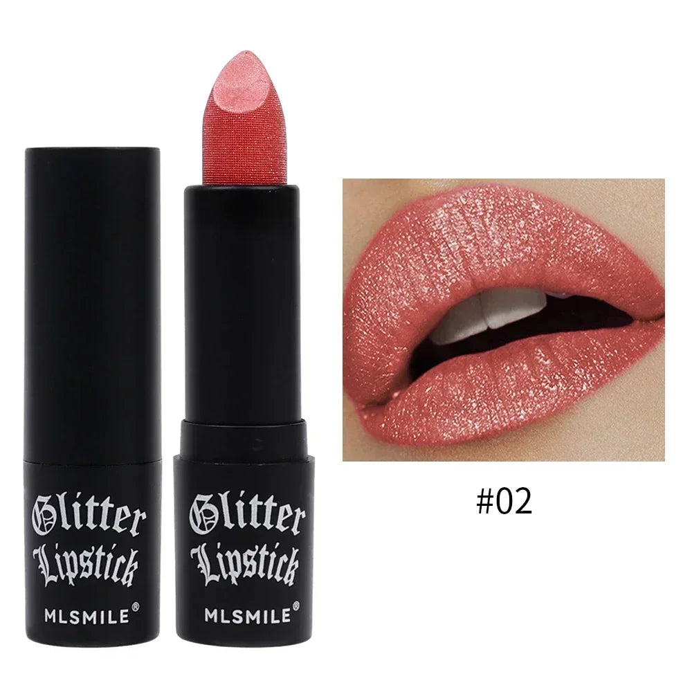 Glimmering Diamond Pearl Lipstick - LIPOXI