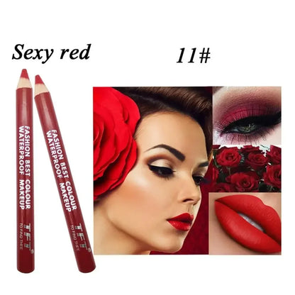 9-Color Matte Lipstick Pen