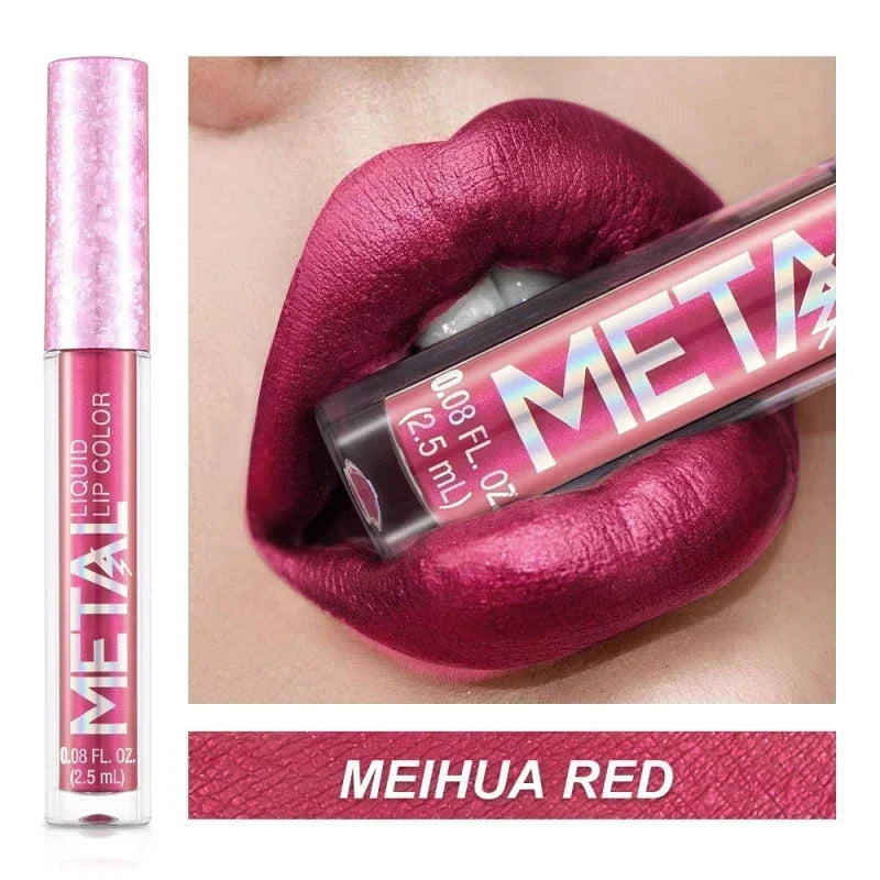 Metallic Matte Liquid Lipstick - LIPOXI