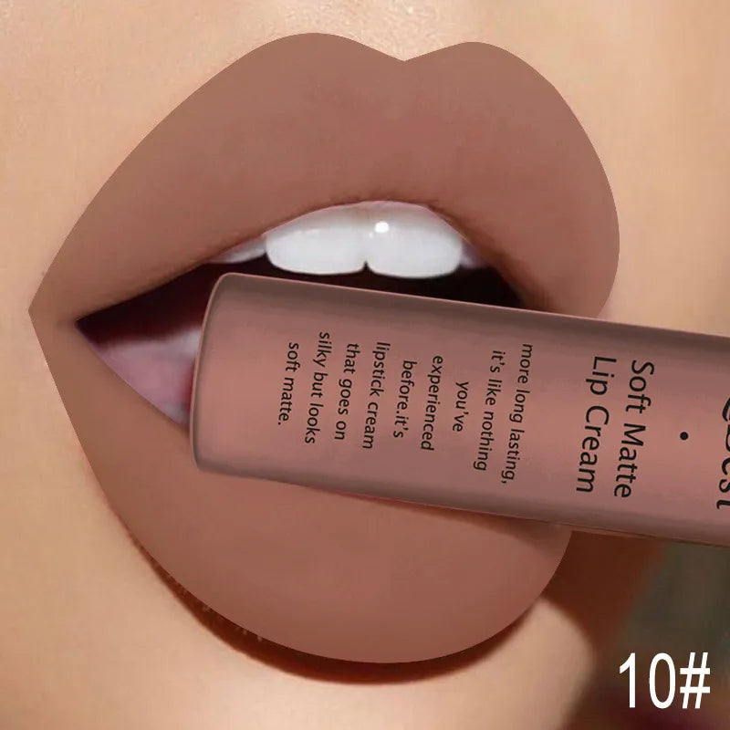 Nude Chocolate Matte Lipstick - LIPOXI