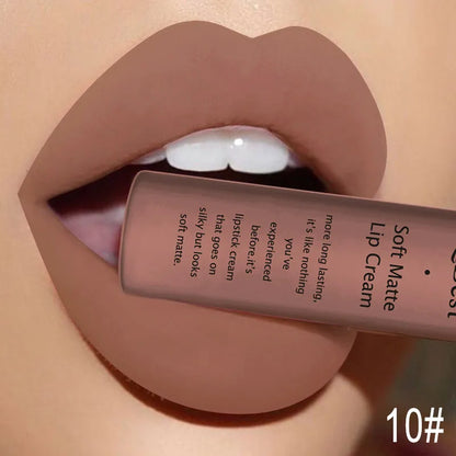 Nude Chocolate Matte Lipstick - LIPOXI