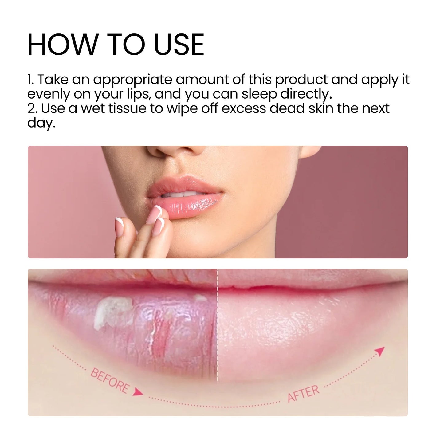 Nourishing Strawberry Lip Mask - LIPOXI