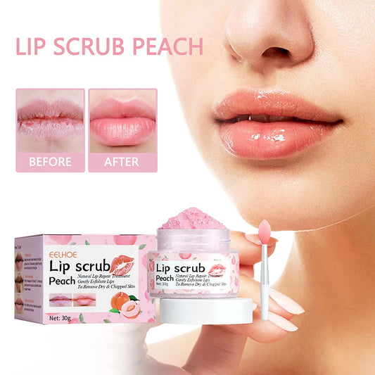 Peach Lip Care Scrub & Mask - LIPOXI