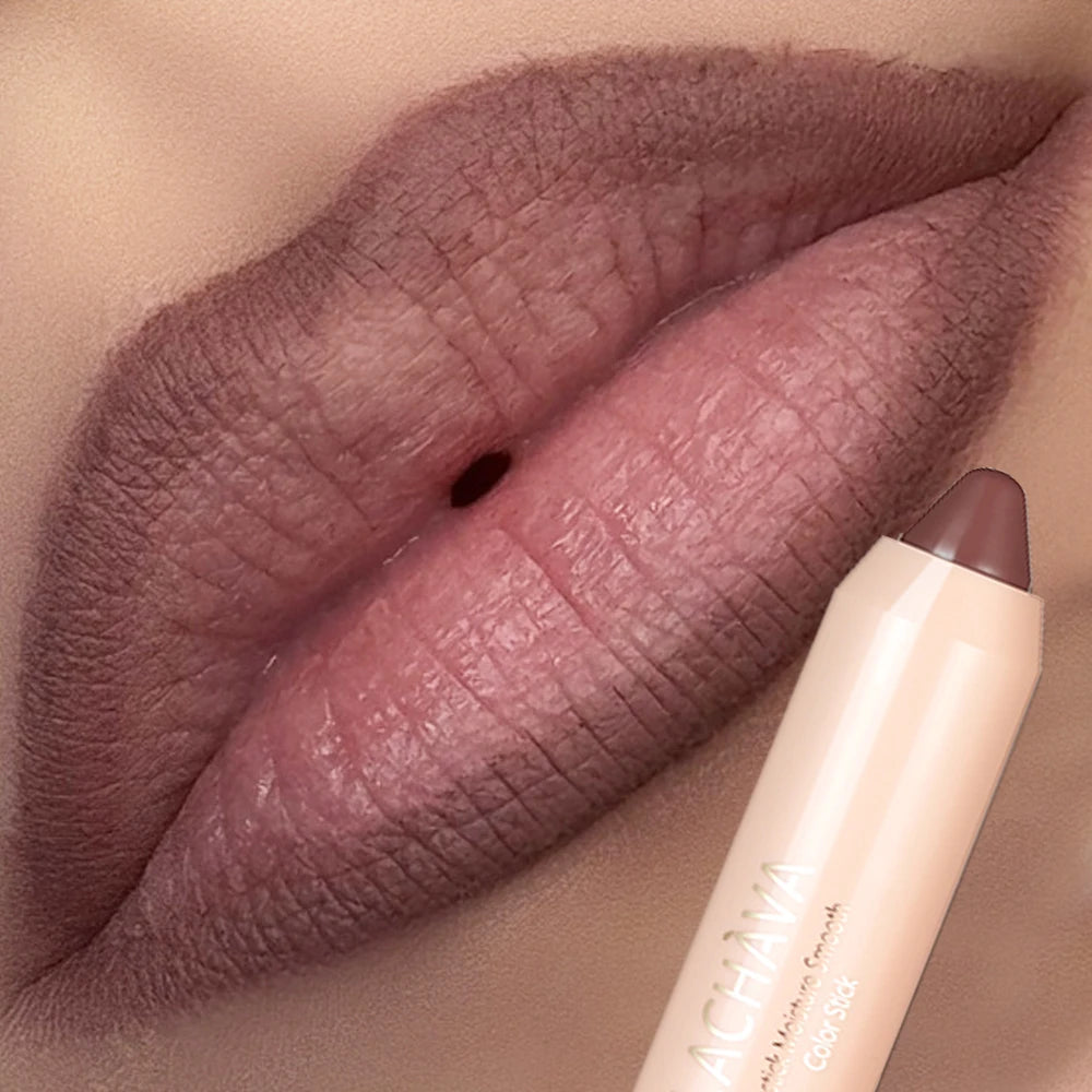 Nude Brown Lipliner Pen Waterproof Sexy Red Matte Makeup - LIPOXI