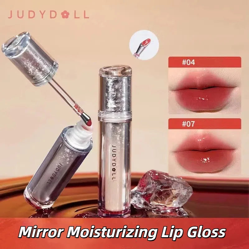 Judydoll Lip Glaze Mirror Shine Watery Lipstick Tint - LIPOXI