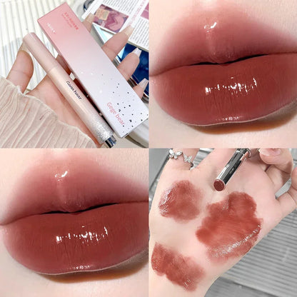 Clear Water Light Solid Lip Gloss Korean Moisturising Pencil - LIPOXI