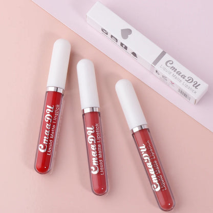 CmaaDu 18 Matte Mist Lip Glaze Long-lasting Lip Gloss - LIPOXI