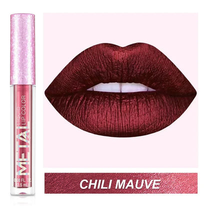 Matte Metallic Liquid Lipstick - LIPOXI